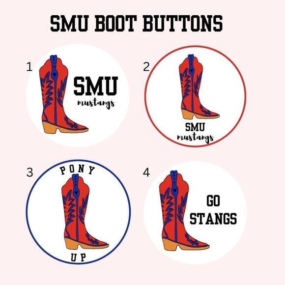 Smu game day buttons - Picture 1 of 1